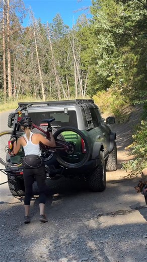 Load the bike, grab the leash, and let Bronco® help you do more with your best fur friend. Previous model year shown.2025 Bronco Badlands model with optional equipment, available Ford Accessories, after-market equipment, and extra-cost color option shown. | Hutch Ford | Facebook