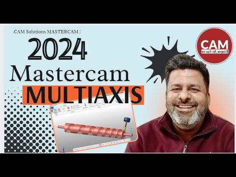 MASTERCAM 4 AXIS PROGRAMMING | MASTERCAM MYLTIAXIS | MASTERCAM ADVANCE ROTARY