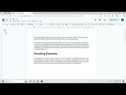 How To Collapse Headings in Google Docs [Guide]