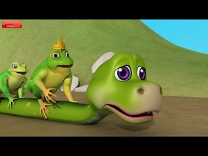 Moral Stories for Kids - The Frogs and the Cunning Snake | Infobells - Videos For Kids