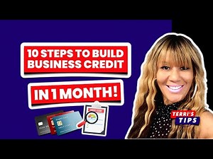 10 Steps To BUILD Business Credit In 1 Month | Get $50,000 in Funding in 30 Days ( EIN Credit Fast)