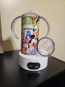 12oz Mickey Mouse Sippy Cup - Etsy