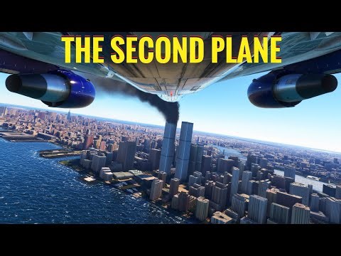 9-11 Fuselage Cam Reconstruction | The Second Flight | Microsoft Flight Simulator | 4K UHD