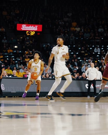 ON TIME AND ON TARGET. ALL NIGHT LONG 🎯 | Wichita State Men's Basketball