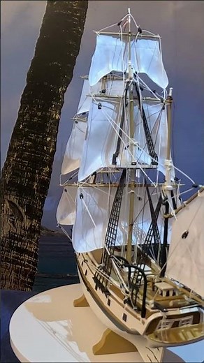 REVELL 1/96 HMS BEAGLE FULL BUILD #beagle #darwin #hmsbeagle