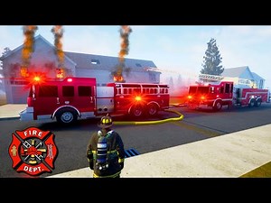 Into The Flames - MOST REALISTIC FIREFIGHTING SIMULATOR? IS IT GOOD? | Multiplayer Firefighter Game