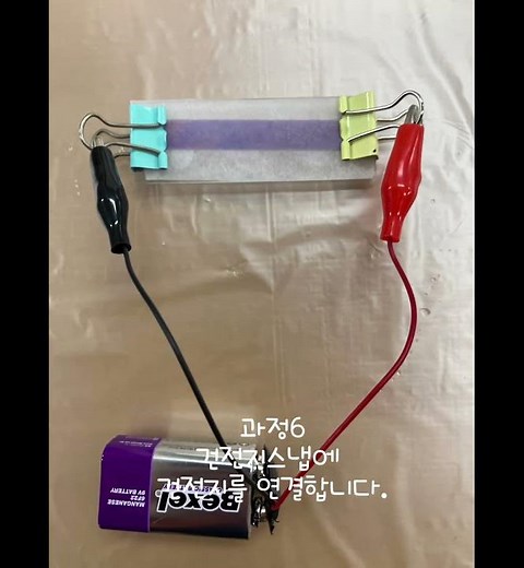 간단한 이온의 이동 실험