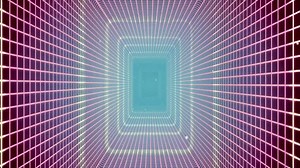 Free Stock Video Retro Virtual Tunnel Simulating Artificial Intelligence Live Wallpaper