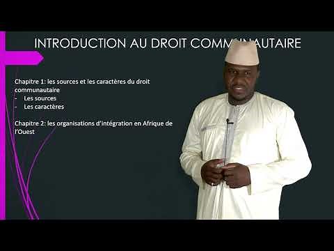 Introduction au Droit Communautaire