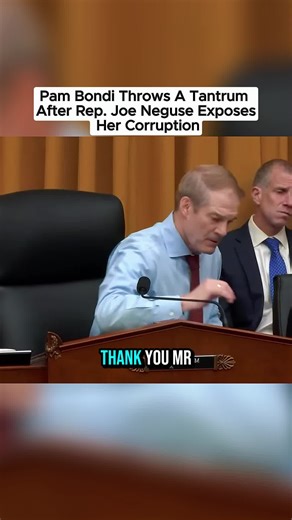 Pam Bondi Throws A Tantrum After Rep. Joe Neguse Exposes Her corruption #usa #news #breakingnews #trump #fyp