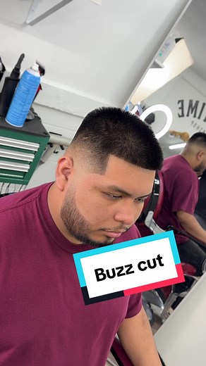 Buzz Cut Transformation: Straight Hair Mid Fade | Dallas Barber