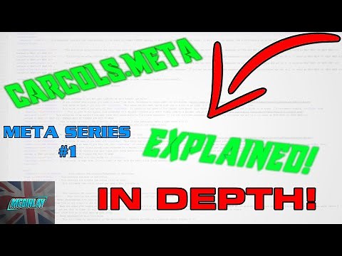 CARCOLS.META IN DEPTH EXPLANATION - META SERIES