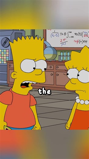 BART AND LISA DISCOVER THE SECRET LAB #simpsons