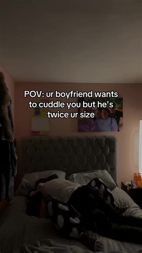 Cuddling with Your Boyfriend: A Relatable POV