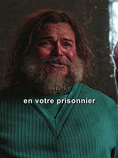 Steve tries to kill Malgocha in the prison (French version) / The Minecraft Movie #shorts