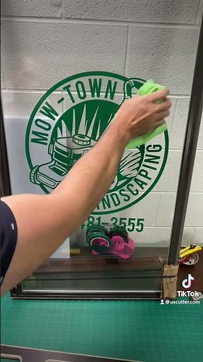 How to apply vinyl decals using the wet application method #shorts
