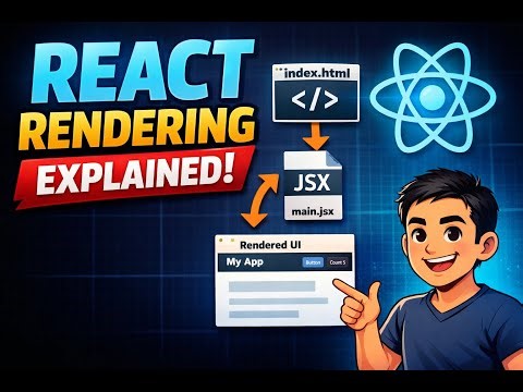 React Rendering Flow Explained | Beginner-Friendly React Tutorial