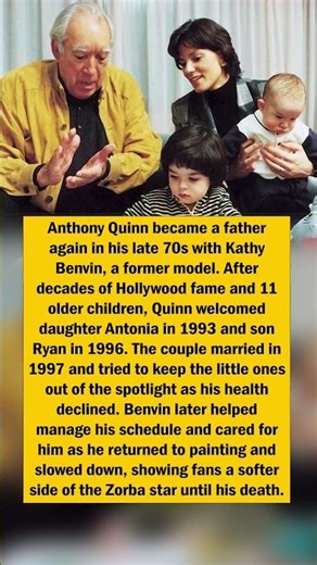 Anthony Quinn’s Late-Life Kids