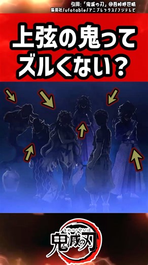 【鬼滅の刃】上限の鬼ってズルくない？#鬼滅の刃 #反応集 #考察