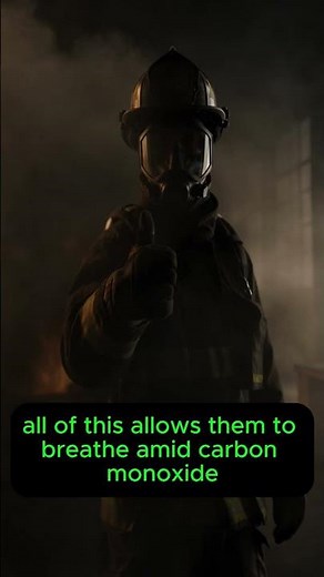 How does a firefighter's SCBA system work? #firefighter#SCBA#breathing