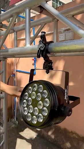 Powerful RGBW 18×10W LED Par Light with Mounting Hook for DJs and Event Designers