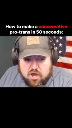 This Is How You Make A Conservative Pro-Trans In 50 Seconds