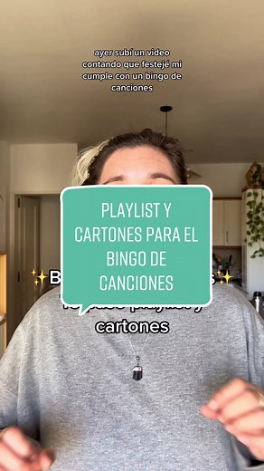 Bingo de canciones: te cuento cómo jugarlo y te paso playlist y cartones #fyp #fypシ #viral #niñalona #CapCut
