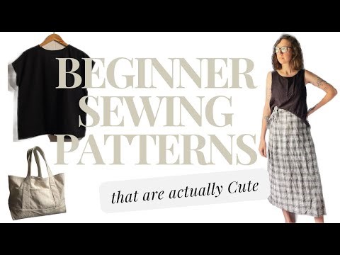 Beginner Sewing Patterns that are ACTUALLY Cute