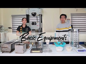 01- Basic Equipment in Material testing