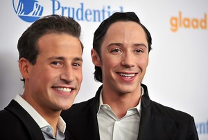 Johnny Weir's husband says he was attacked by Weir, again