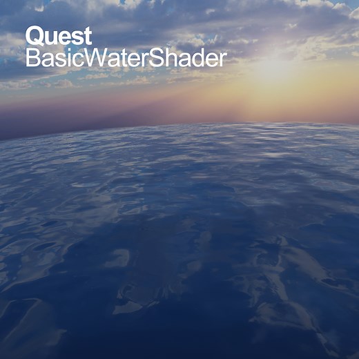 Quest Basic Water Shader(VRChat)