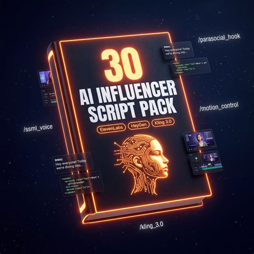 AI Influencer Script Pack – 30 TikTok/Instagram Scripts (PDF Download) - Etsy Portugal