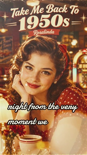 Take Me Back To 1950s - Rosalinda 🌹 (Retro Love Song) #Shorts #GoldVibes