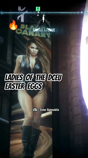 Batman Arkham Knight Mods - 🔥Ladies of the DCEU Easter Eggs #batman #snydercut #shorts #trending