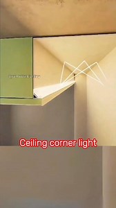 89K views · 314 reactions | Ceiling Corner Light. Comment to Get Catalogs #lamp #light #led #lightingdecor #homedecor #homedecoration #interiordesign #homeowners #interiordesigner | Sparkle Star LED Profile | Facebook