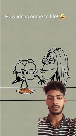 Idea Loading… Done! 😂 (4k Meme) #animation ‪@ricoanimations0‬