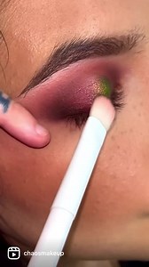 4.3K views · 257 reactions | ❤️‍ Hey guys! We extended our 15% off sale till Friday! ➡️ Use code: CHAOS22  Applied mixing medium as a base. Added Interstellar (from our multi-chrome collection) on the lid. Then added Mars to highlight the eyes and cheeks.  | Chaos Makeup | Facebook