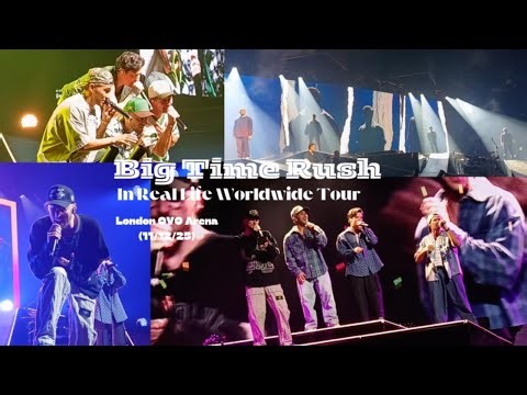 BIG TIME RUSH FULL CONCERT VIDEO (LONDON OVO WEMBERLY ARENA)