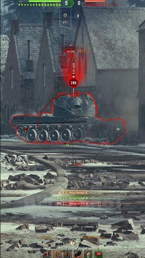 T57 Heavy WoT - American killer in action