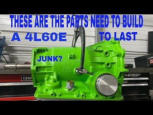 built 4L60E parts list