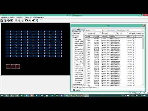 Proface GP Pro-Ex Alarm popup demo