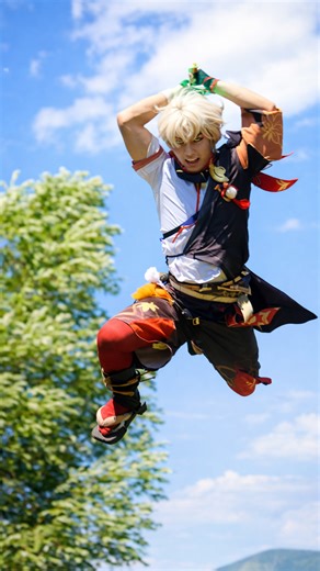 This scene looks like it defies gravity