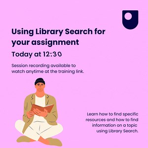 Struggling to get your head around Library Search? Take part in our interactive session TODAY at 12:30 to learn how to use Library Search to find specific resources (e.g. ebooks, ejournal articles) and information on a particular topic. 👉 https://ow.ly/zLBb50T7vZ0 Can’t make the session? Don’t worry; a recording of it is available to watch. #OUstudents | The Open University Library