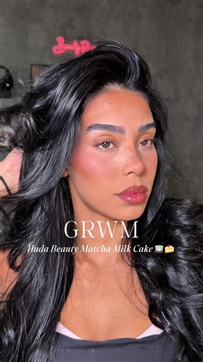 Delicious Matcha Milk Cake Recipe by Huda Beauty