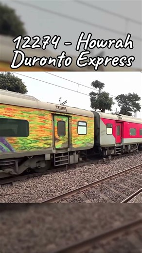 NON STOP HONKING 👀🔥 | HOWRAH DURONTO EXPRESS | INDIAN RAILWAYS STATUS | ALP STATUS"