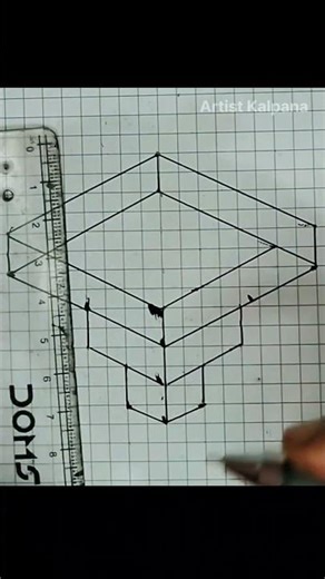 3D illusion tricks Stap by step drawing ✏️ Easy 3D colouring art work drawing ✏️#3dillusion #3dart