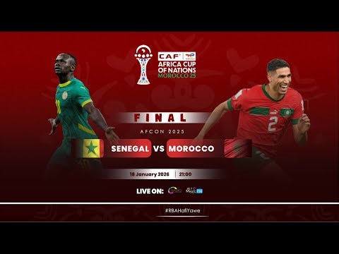 🔴LIVE : SENEGAL 1 - 0 MOROCCO - The FINAL Africa Cup of Nations 2025