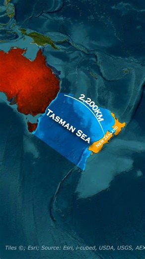 Which Country Has Zero Land Neighbours? Most People Forget It Exists #australia #shorts #pacific