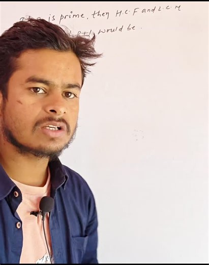 Sonu Kumar | If p is a prime number… What happens to HCF & LCM? 🤔🔥 Ever wondered how prime numbers behave when paired with the next consecutive number?... | Instagram