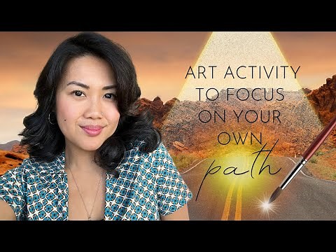 Therapeutic Art Activity to Focus on Your Path
